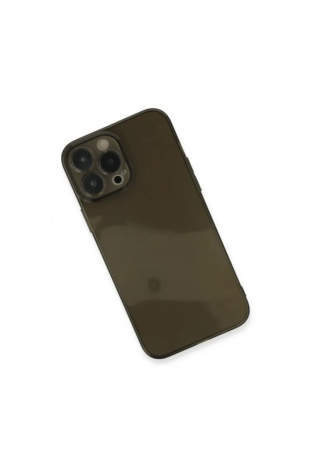 Apple iPhone 13 Pro Kılıf Fly Lens Silikon - Siyah