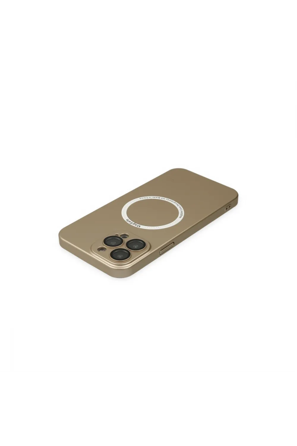 Apple İphone 13 Pro Kılıf Jack Magneticsafe Lens Silikon - Gold