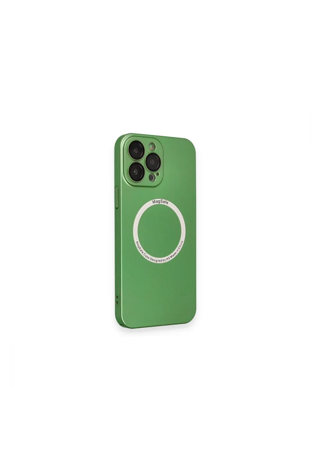 Apple İphone 13 Pro Kılıf Jack Magneticsafe Lens Silikon - Yeşil
