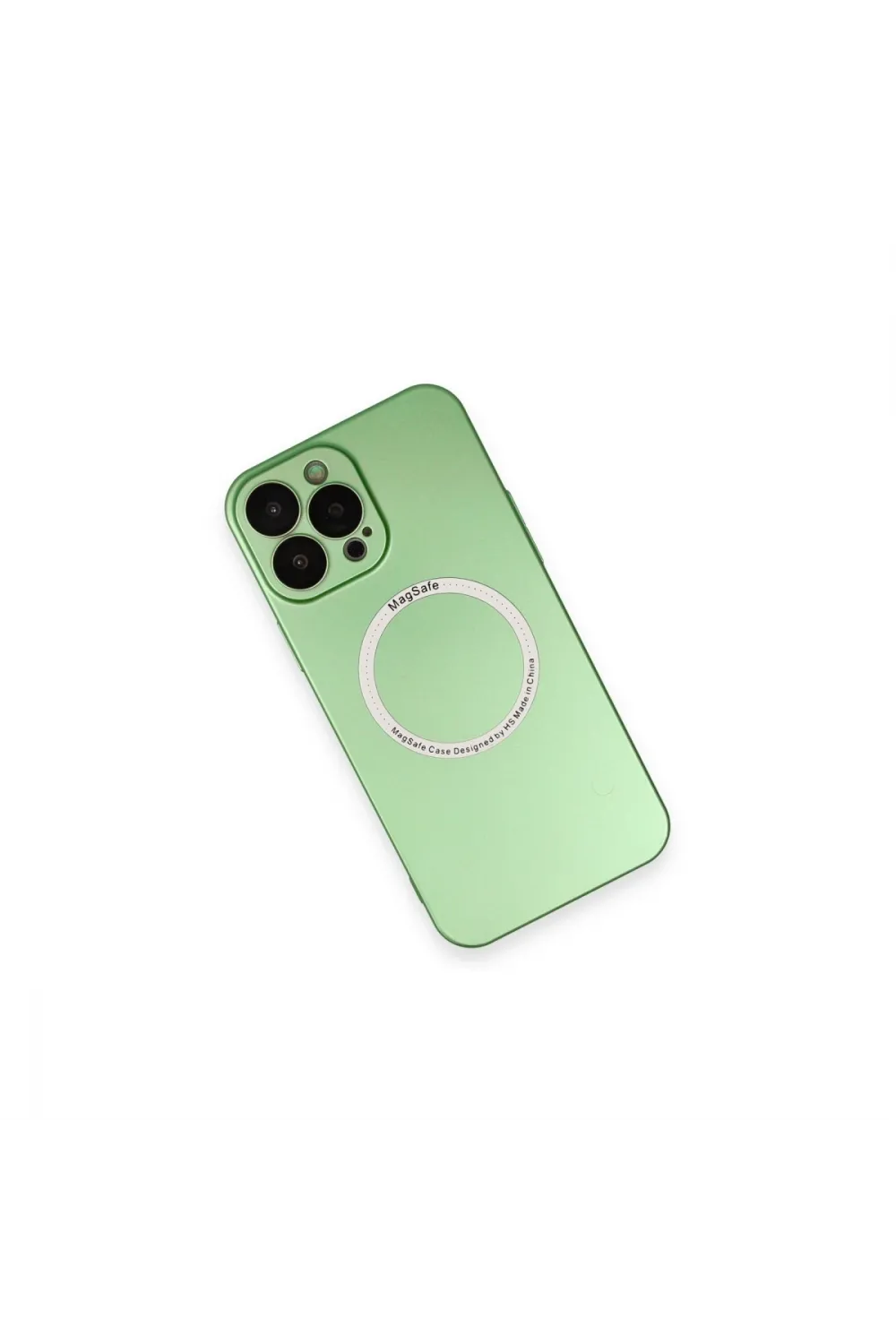 Apple İphone 13 Pro Kılıf Jack Magneticsafe Lens Silikon - Yeşil