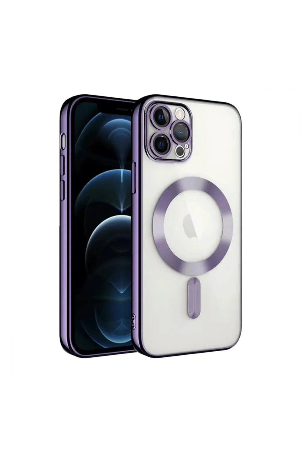 Apple İphone 13 Pro Kılıf Kross Magneticsafe Kapak - Mor