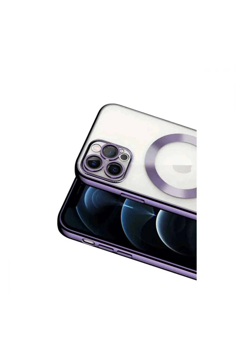 Apple İphone 13 Pro Kılıf Kross Magneticsafe Kapak - Mor