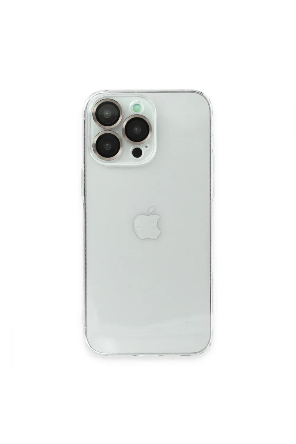 Apple İphone 13 Pro Kılıf Luko Lens Silikon -yeşil