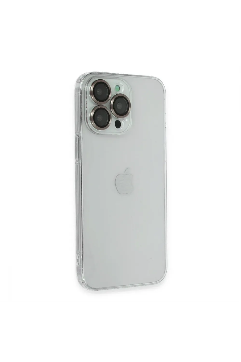 Apple İphone 13 Pro Kılıf Luko Lens Silikon -yeşil