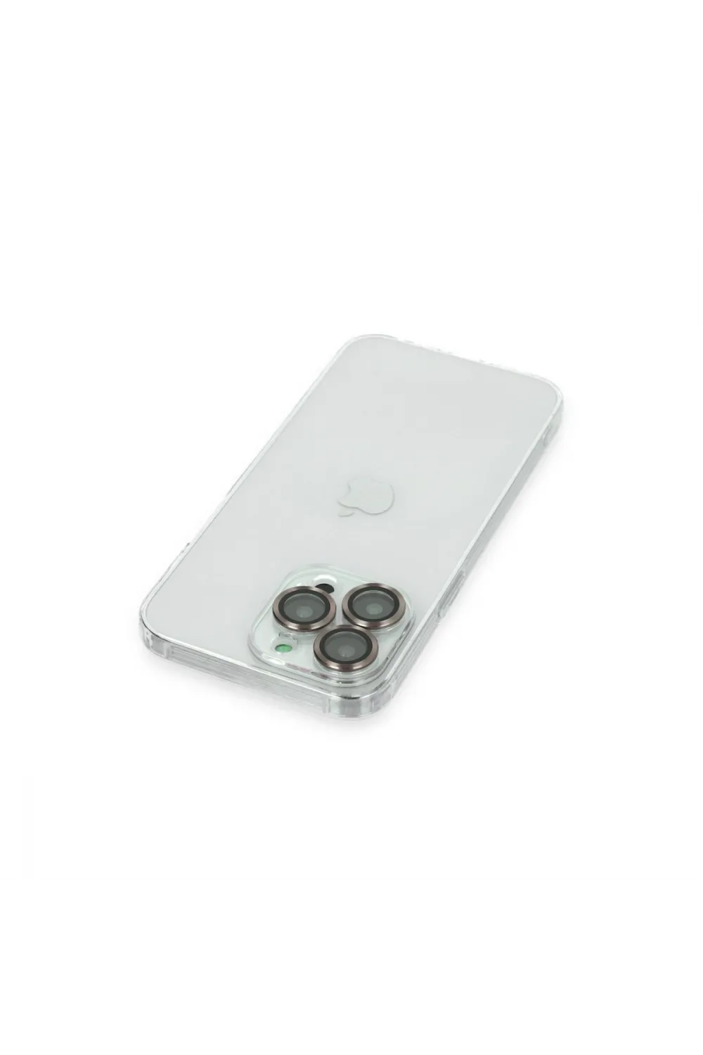 Apple İphone 13 Pro Kılıf Luko Lens Silikon -yeşil