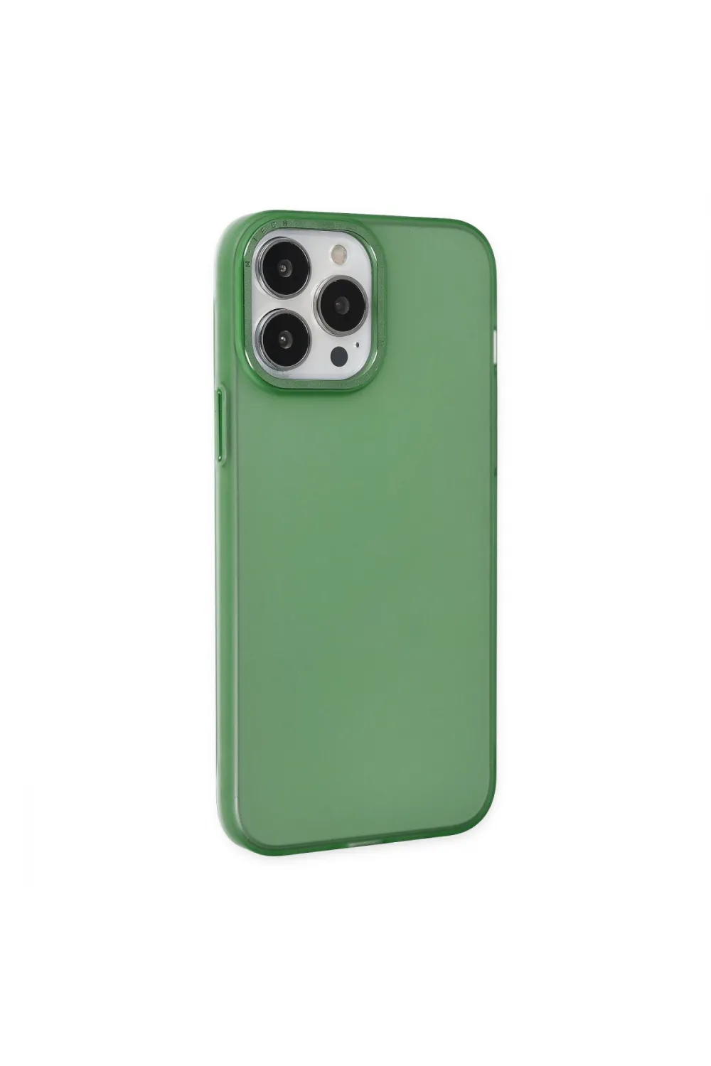 Apple İphone 13 Pro Kılıf Modos Metal Kapak - Koyu Yeşil