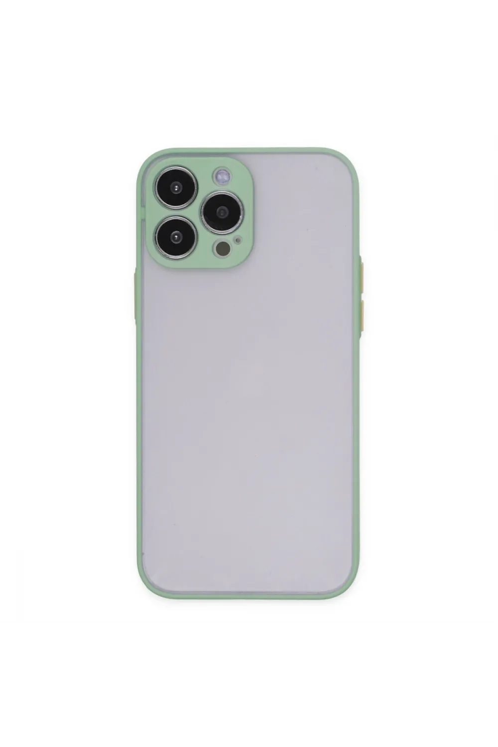 Apple İphone 13 Pro Kılıf Montreal Silikon Kapak - Turkuaz