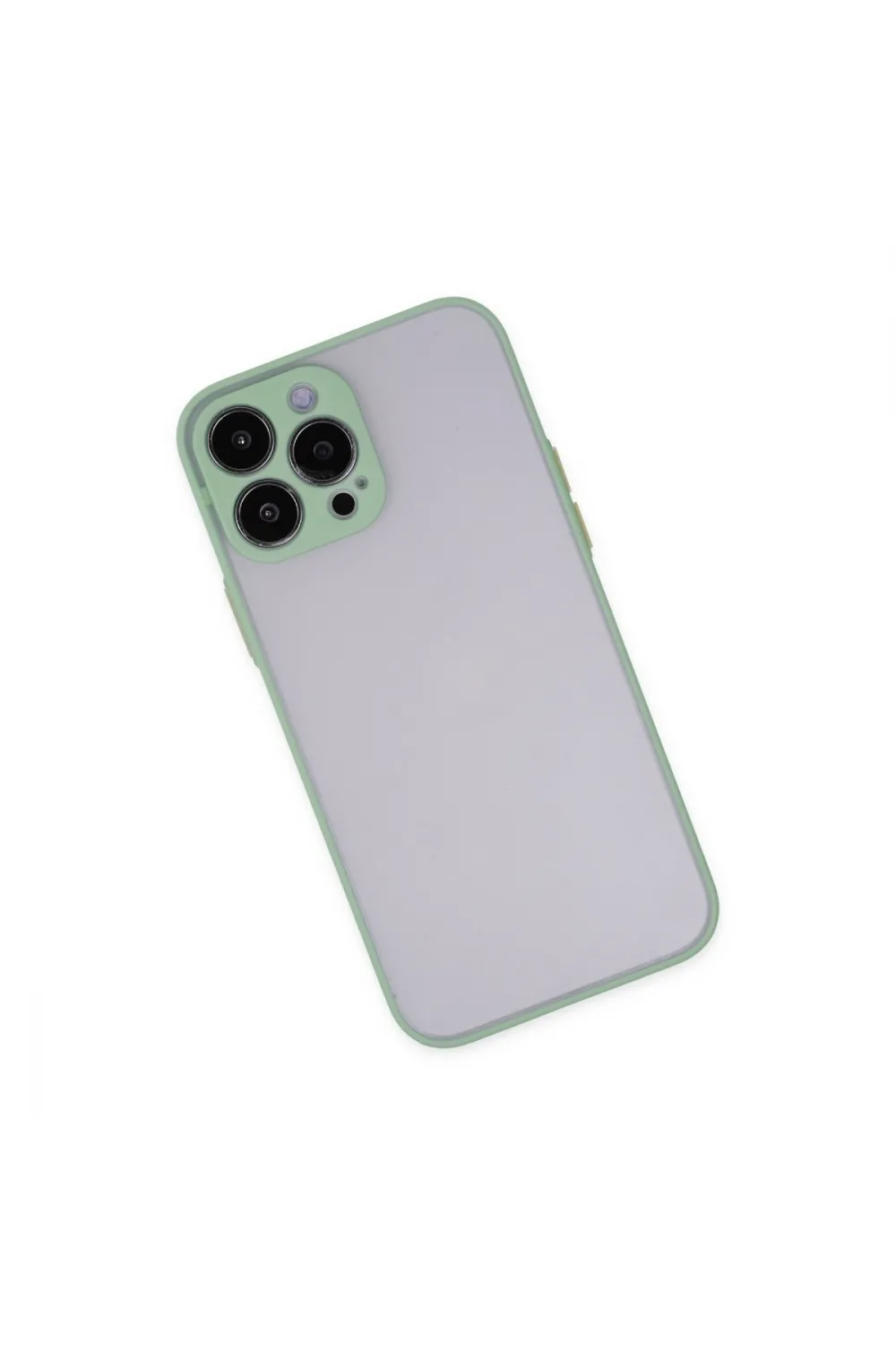 Apple İphone 13 Pro Kılıf Montreal Silikon Kapak - Turkuaz