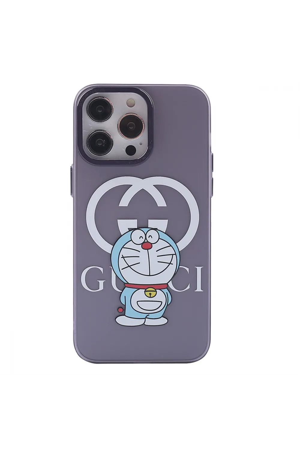 Apple İphone 13 Pro Kılıf Prada Desenli Kapak - Prada Mor - 3