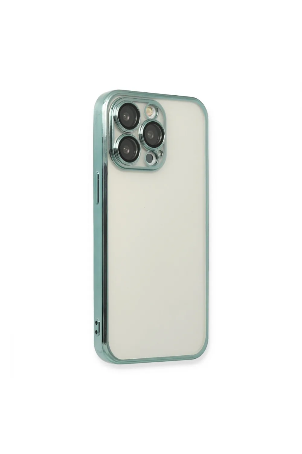 Apple İphone 13 Pro Kılıf Razer Lensli Silikon - Yeşil