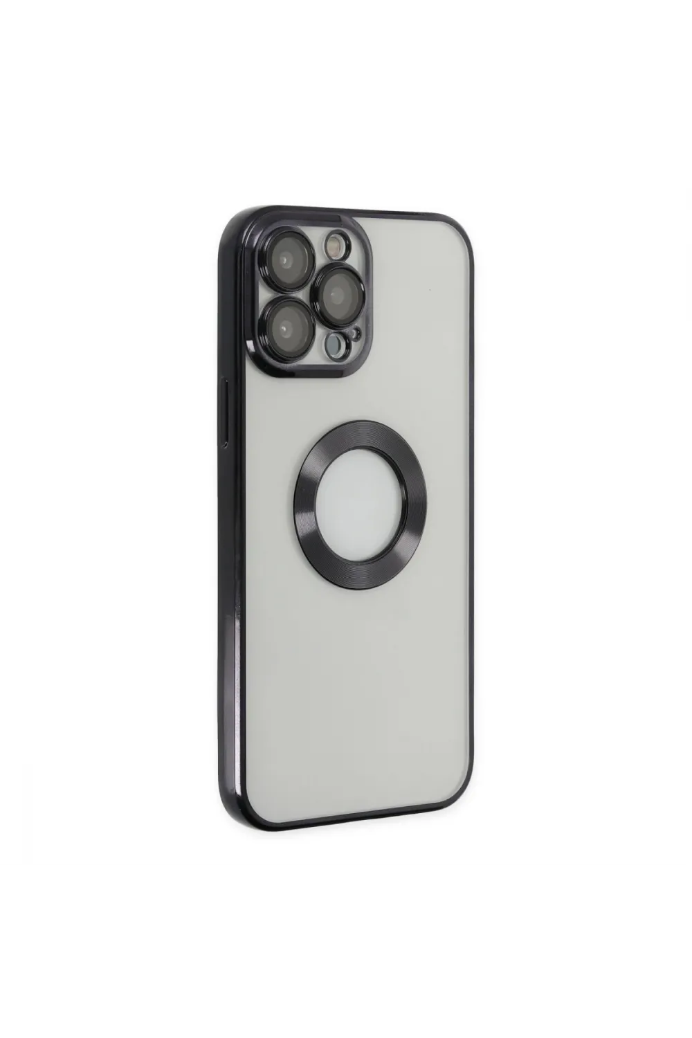 Apple İphone 13 Pro Kılıf Slot Silikon - Siyah