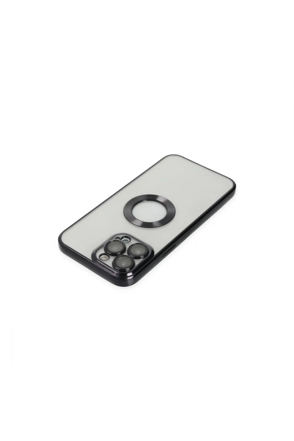 Apple İphone 13 Pro Kılıf Slot Silikon - Siyah