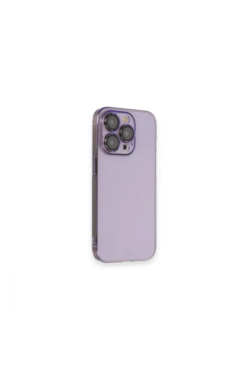Apple İphone 13 Pro Max Kılıf Armada Lensli Kapak - Lila