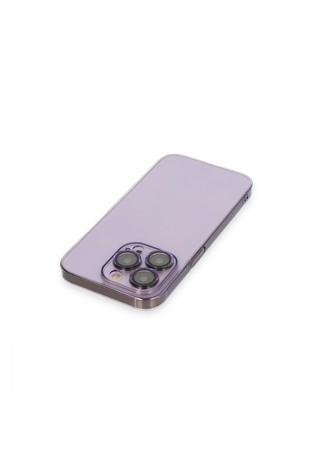 Apple İphone 13 Pro Max Kılıf Armada Lensli Kapak - Lila