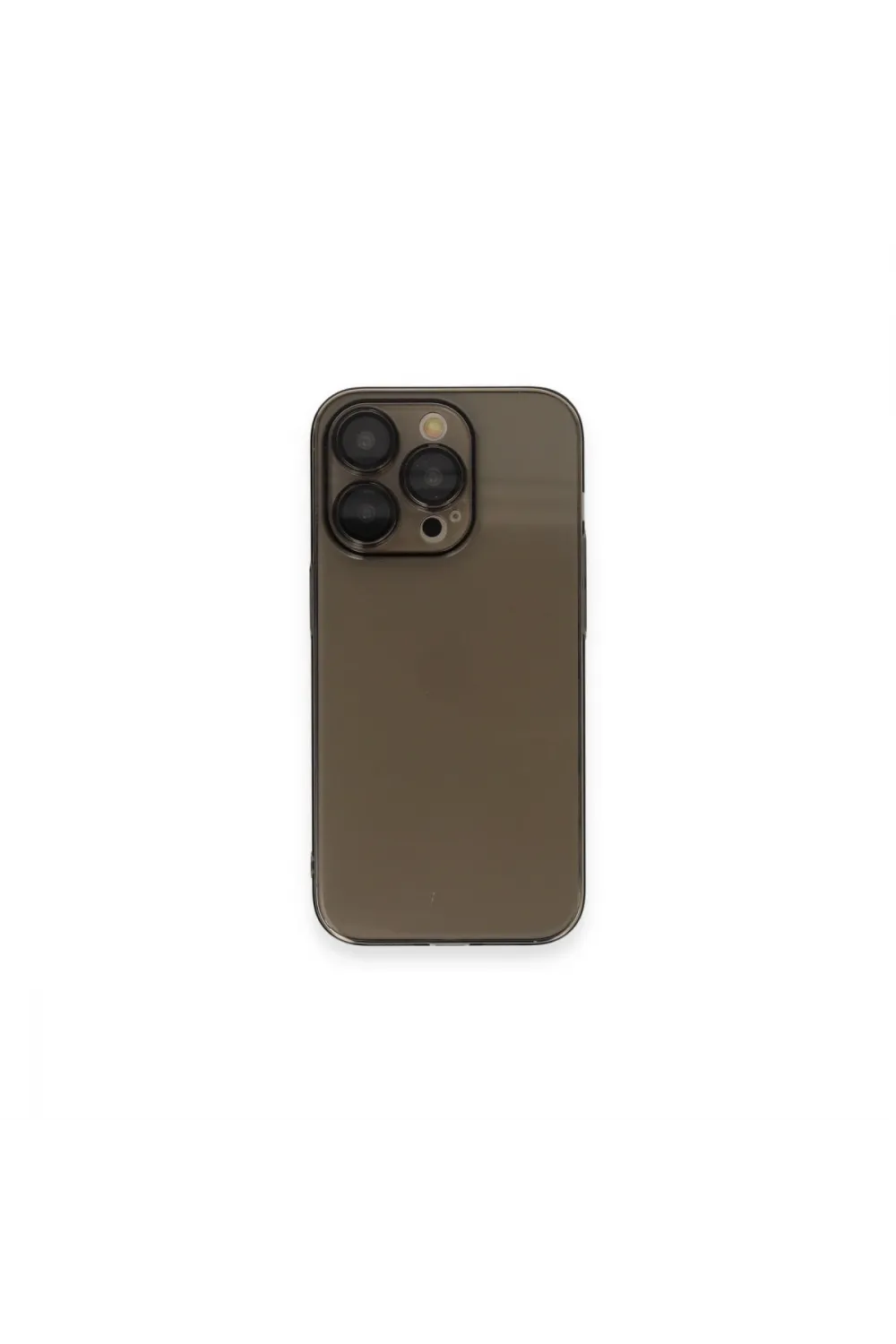 Apple İphone 13 Pro Max Kılıf Armada Lensli Kapak - Siyah