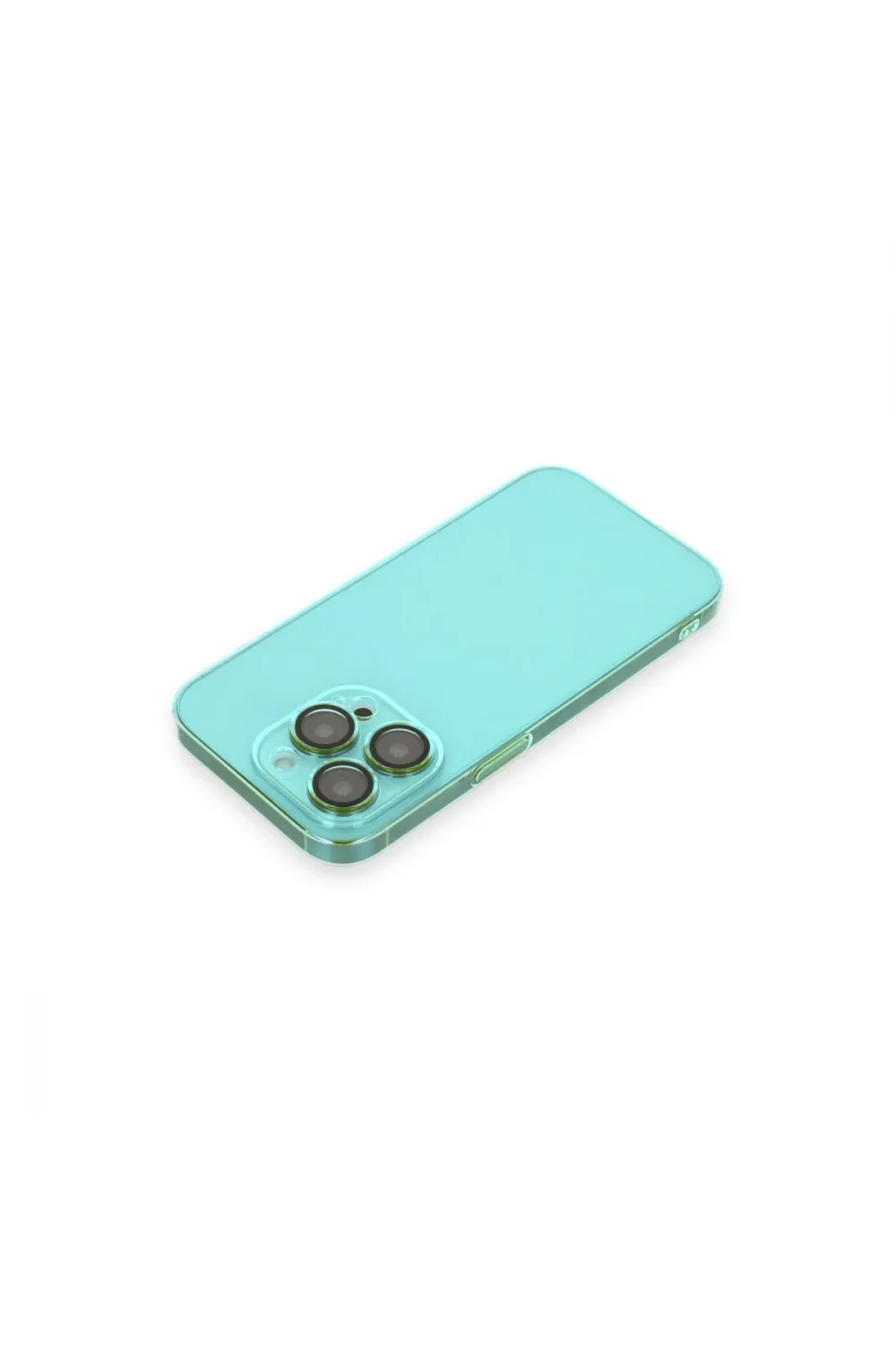 Apple İphone 13 Pro Max Kılıf Armada Lensli Kapak - Yeşil