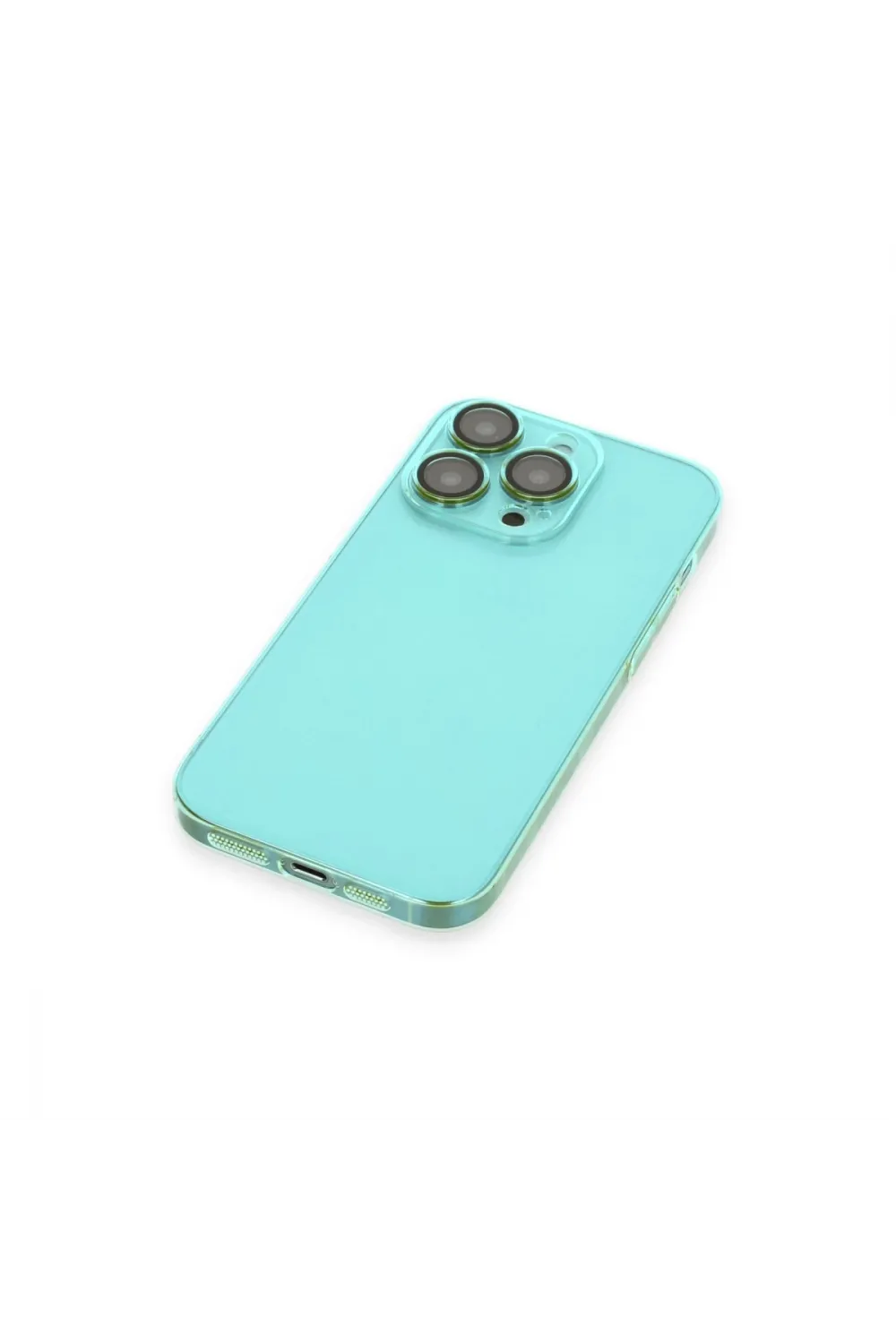 Apple İphone 13 Pro Max Kılıf Armada Lensli Kapak - Yeşil