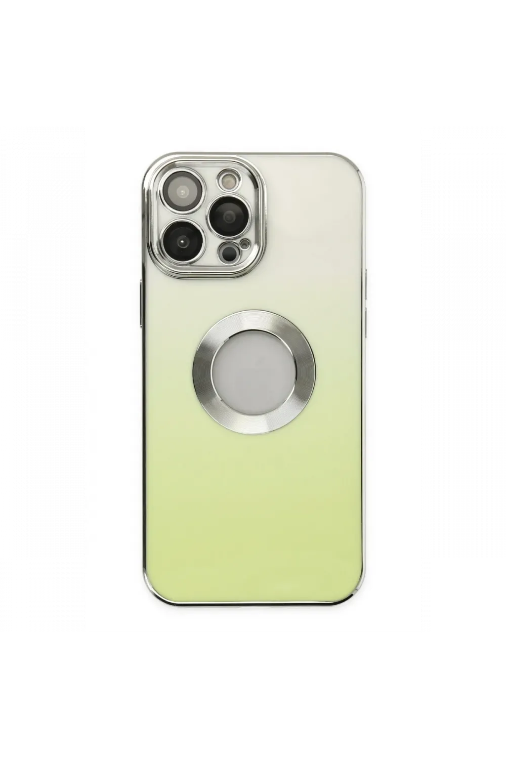 Apple iPhone 13 Pro Max Kılıf Best Silikon - Yeşil