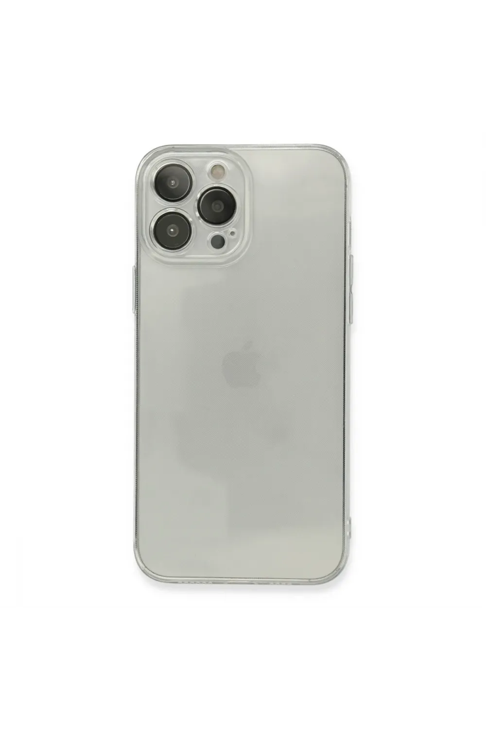 Apple İphone 13 Pro Max Kılıf Fly Lens Silikon - Şeffaf