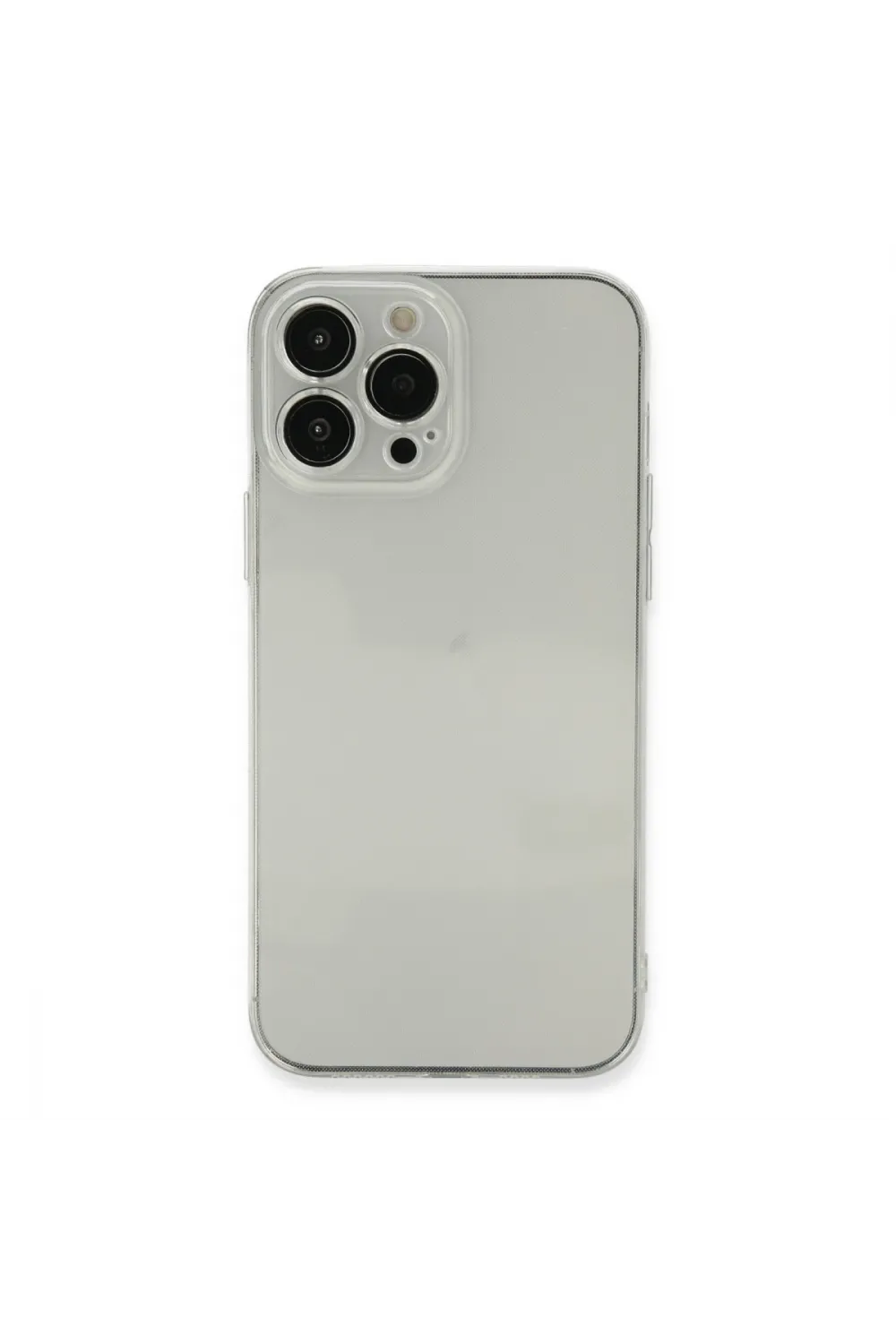 Apple İphone 13 Pro Max Kılıf Fly Lens Silikon - Şeffaf