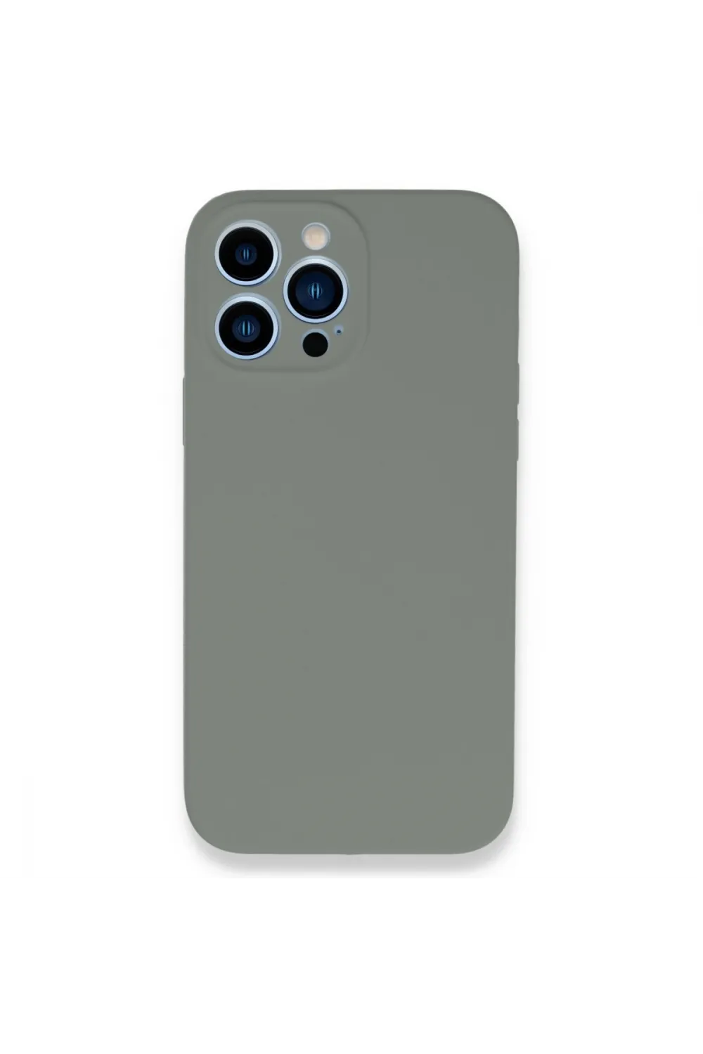 Apple İphone 13 Pro Max Kılıf Lansman Legant Silikon - Gri