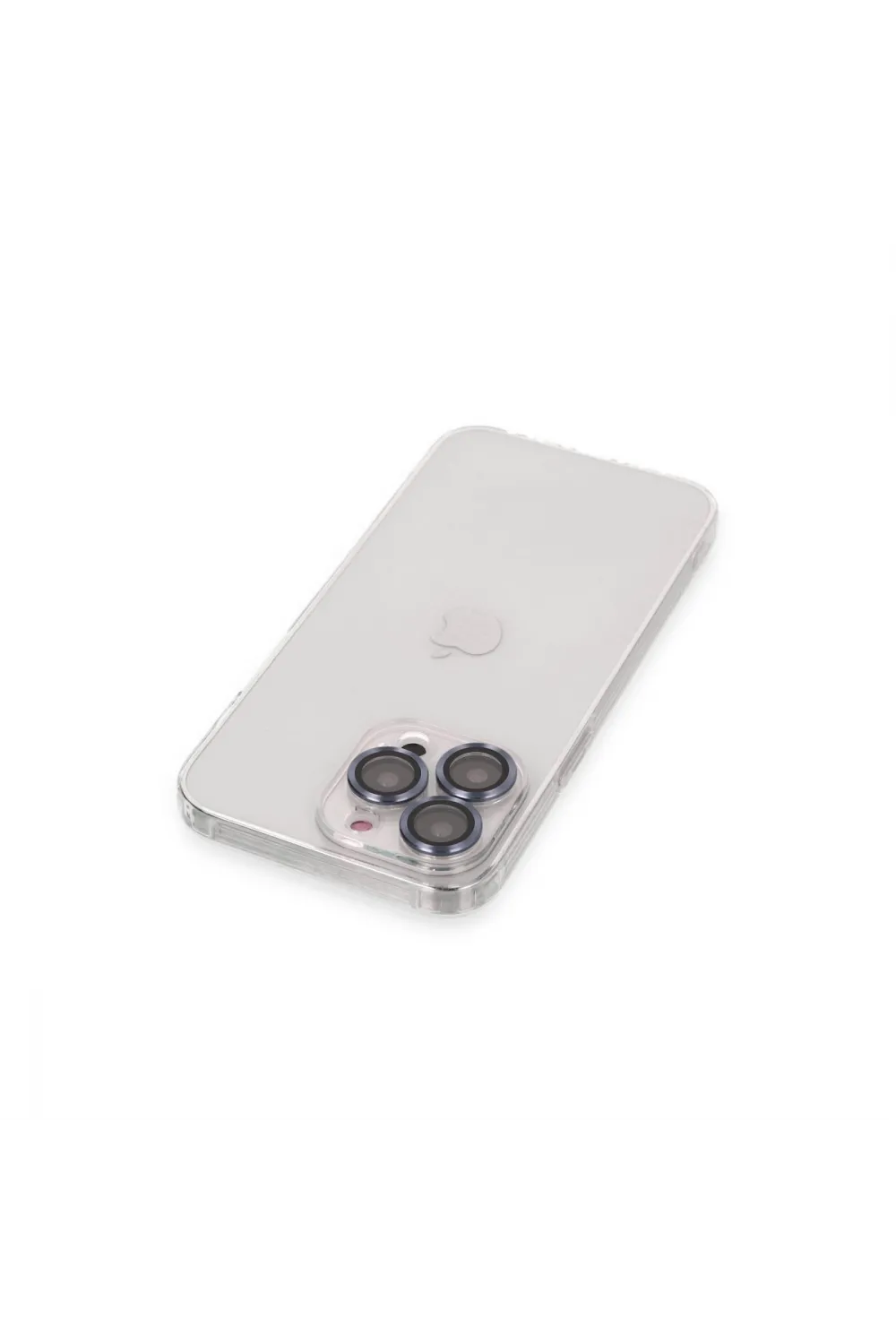 Apple İphone 13 Pro Max Kılıf Luko Lens Silikon - Sierra Blue