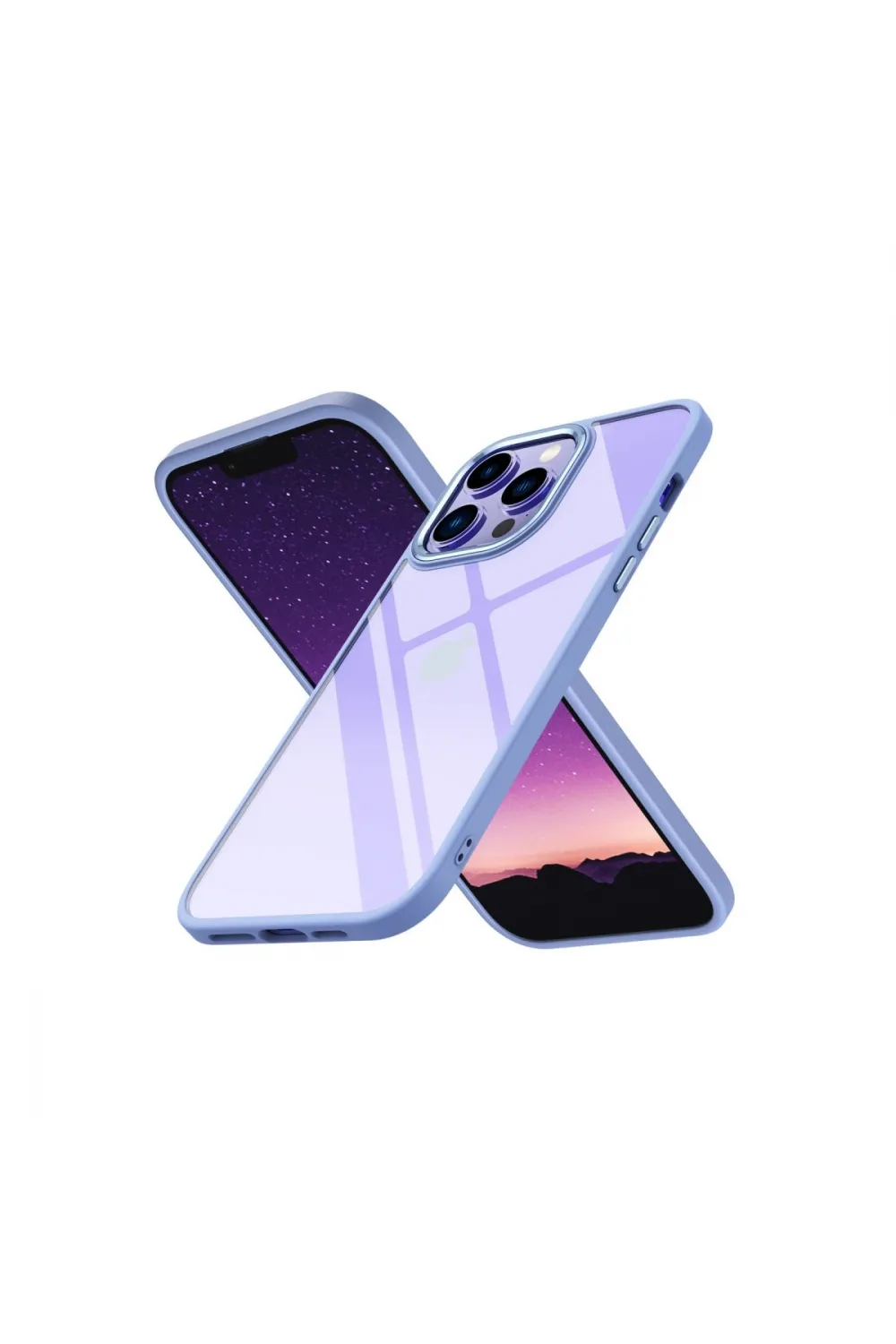 Apple İphone 13 Pro Max Kılıf Power Silikon - Sierra Blue