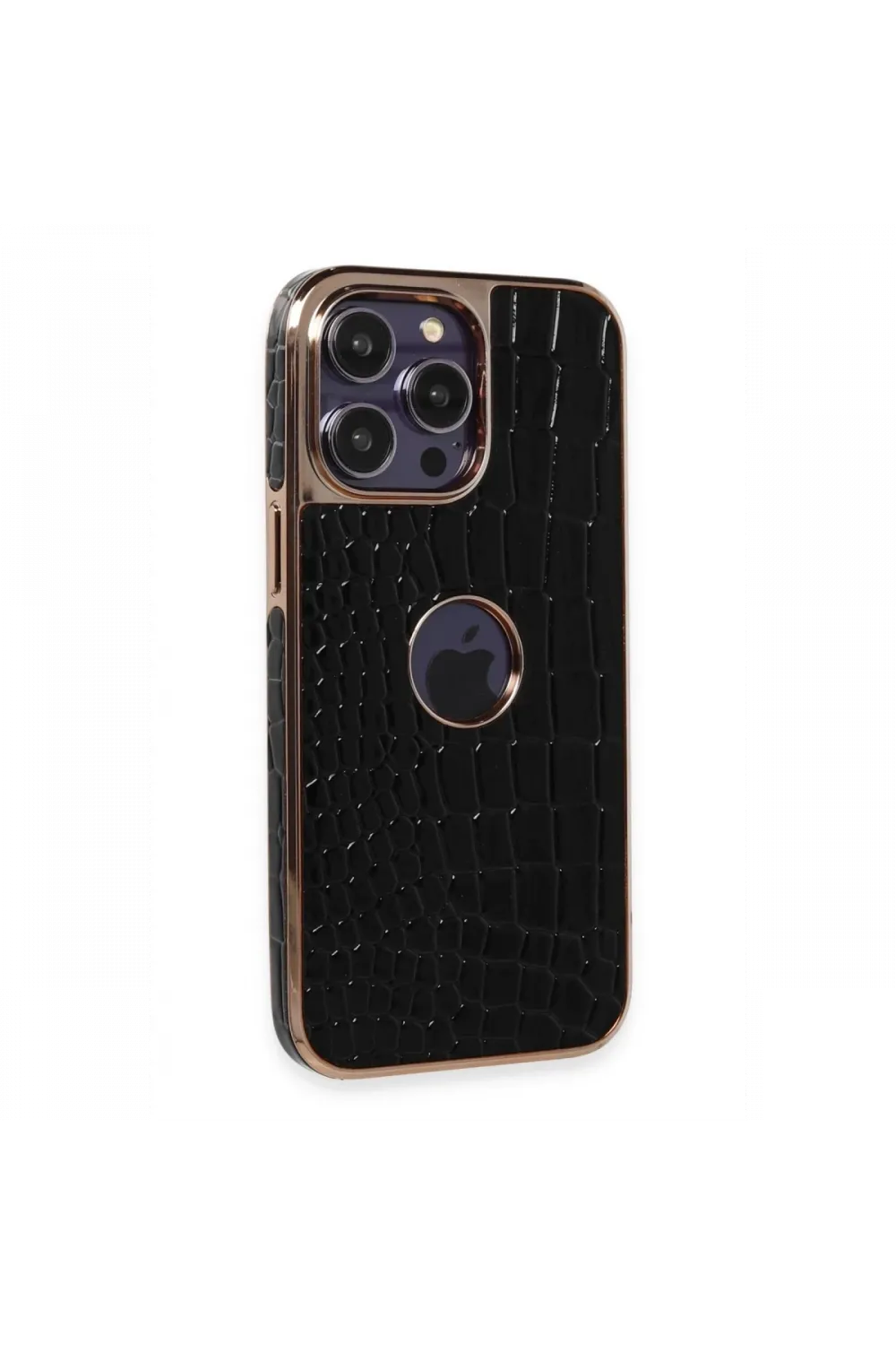 Apple iPhone 13 Pro Max Kılıf Snake Kapak - Siyah