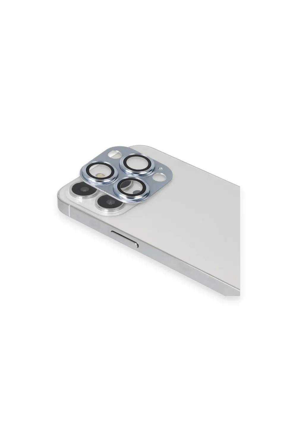 Apple İphone 13 Pro Max Pers Alüminyum Kamera Lens - Sierra Blue