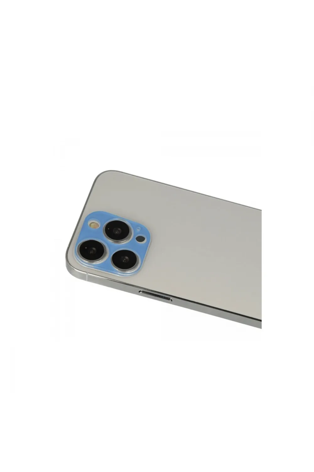 Apple İphone 13 Pro Max Rainbow Kamera Lens Koruma Cam - Mavi