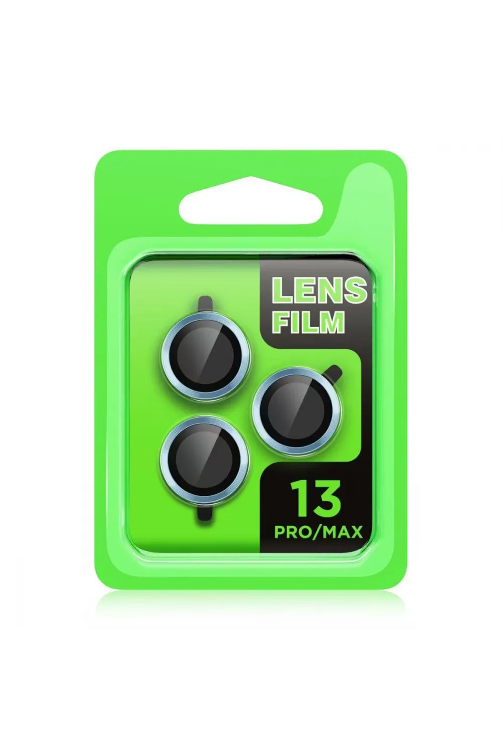 Apple İphone 13 Pro Max Raze Metal Kamera Lens - Mavi