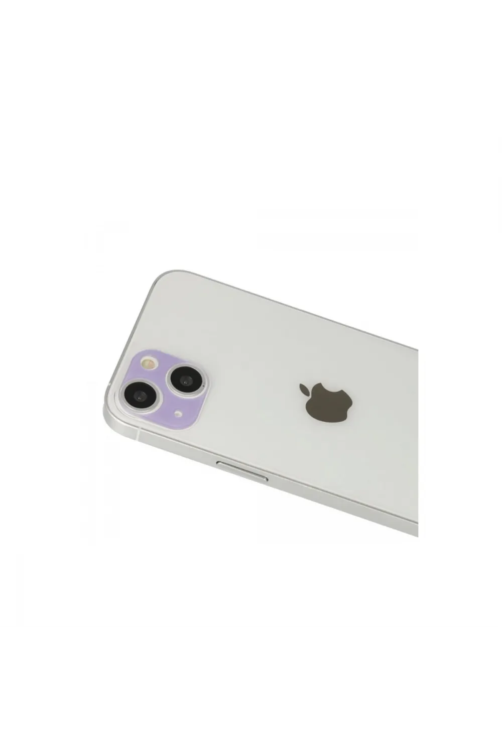 Apple İphone 13 Rainbow Kamera Lens Koruma Cam - Mor