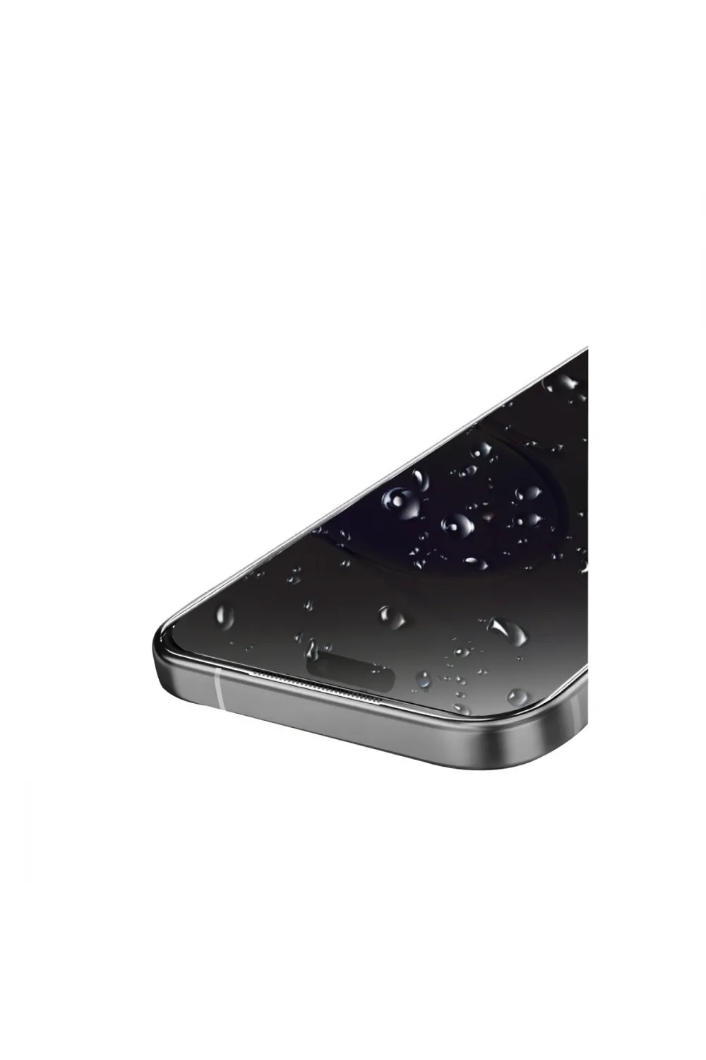 Apple İphone 14 Bilvis 5in1 5d Magic Hayalet Cam Ekran Koruyucu - Siyah