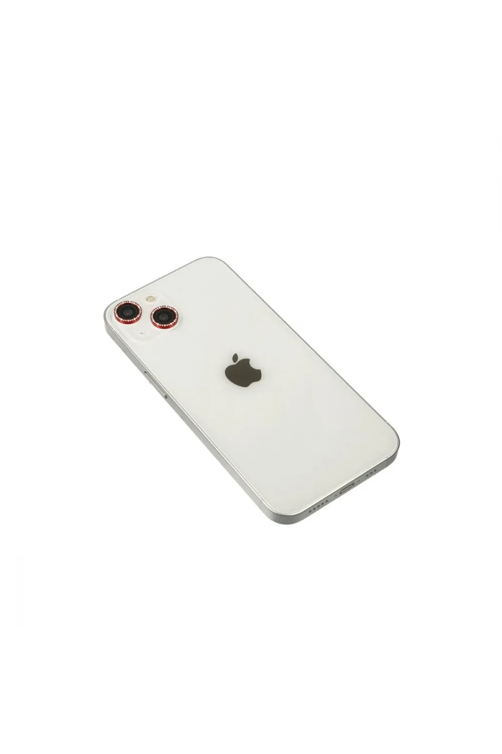 Apple İphone 14 Diamond Kamera Lens - Kırmızı