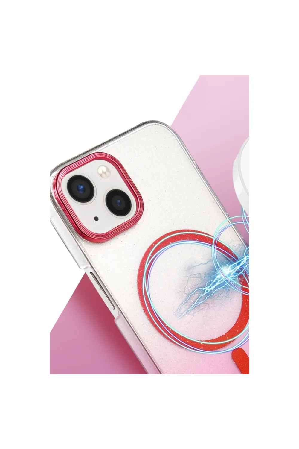 Apple İphone 14 Glossy Magsafe Kapak - Siyah