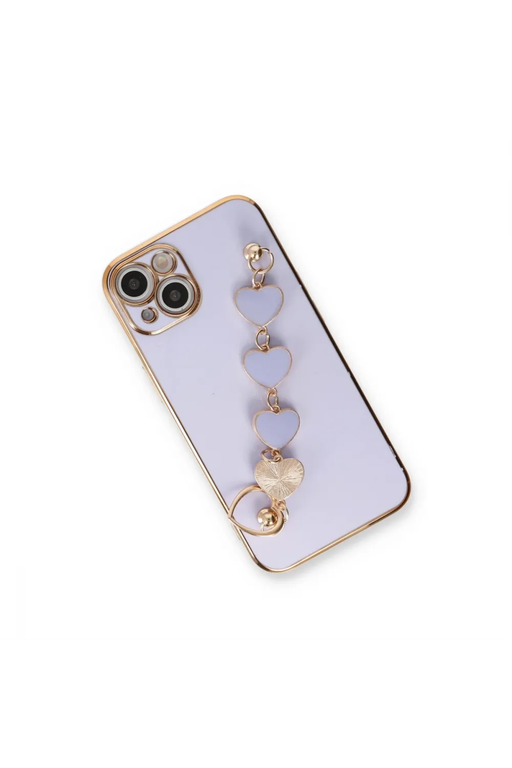 Apple İphone 14 Kılıf Esila Silikon - Lila