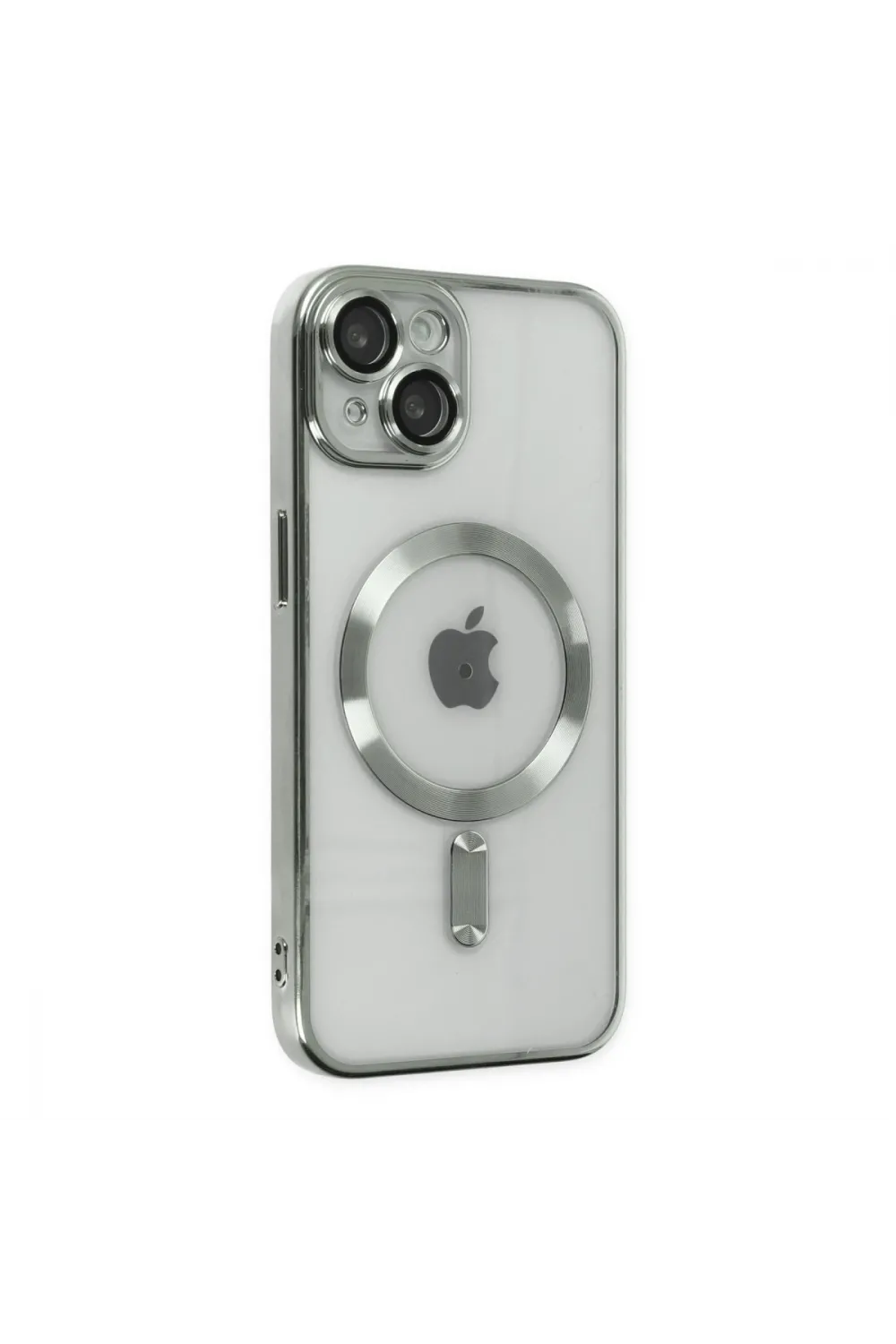 Apple İphone 14 Kılıf Kross Magneticsafe Kapak - Gümüş