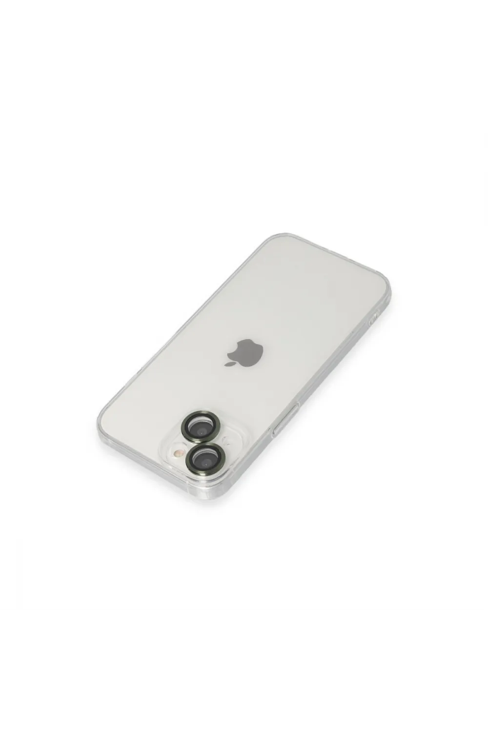 Apple İphone 14 Kılıf Luko Lens Silikon - Yeşil