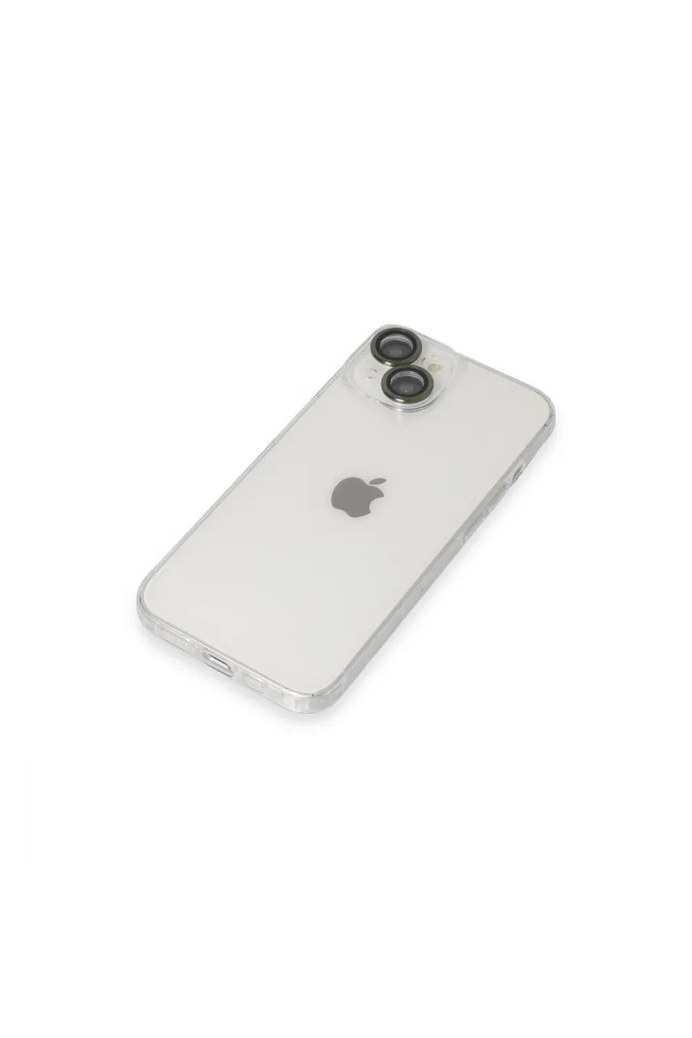Apple İphone 14 Kılıf Luko Lens Silikon - Yeşil