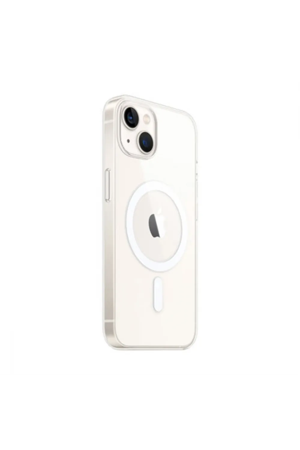 Apple İphone 14 Kılıf Magneticsafe Şeffaf Silikon - Şeffaf