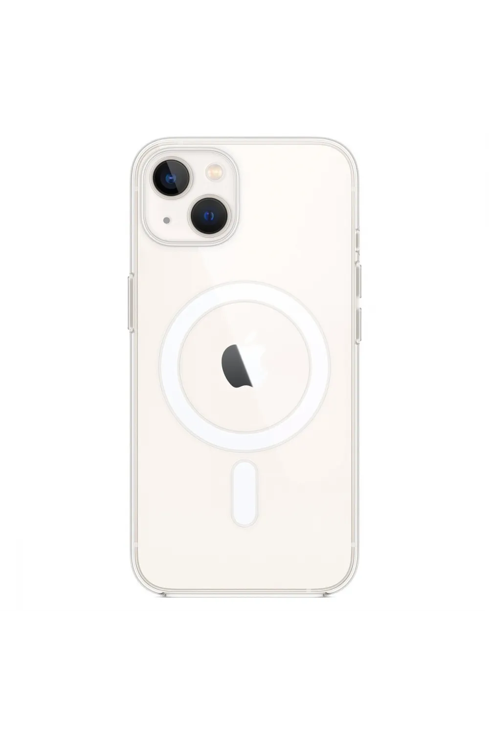 Apple İphone 14 Kılıf Magneticsafe Şeffaf Silikon - Şeffaf
