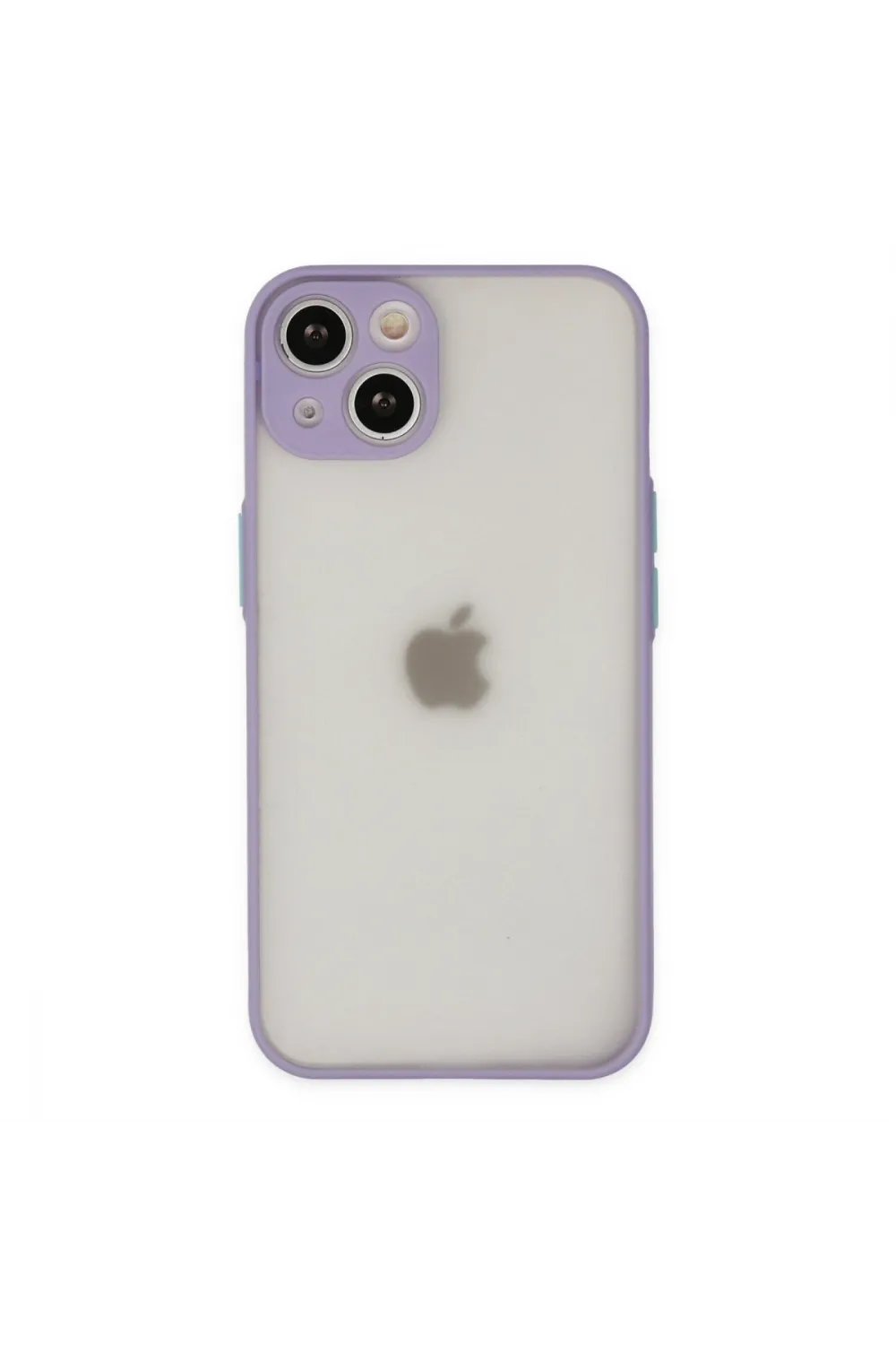 Apple İphone 14 Kılıf Montreal Silikon Kapak - Mor