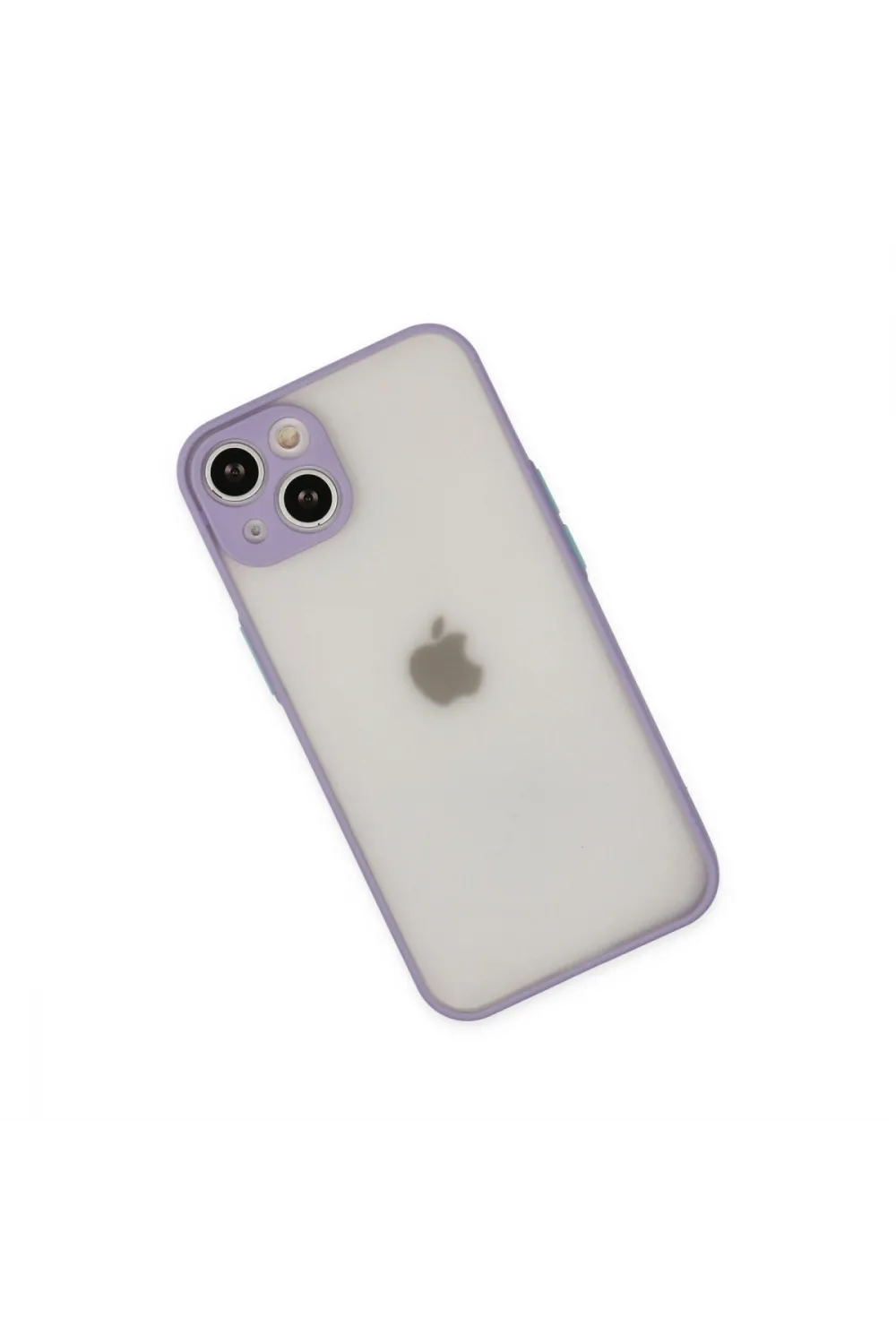 Apple İphone 14 Kılıf Montreal Silikon Kapak - Mor