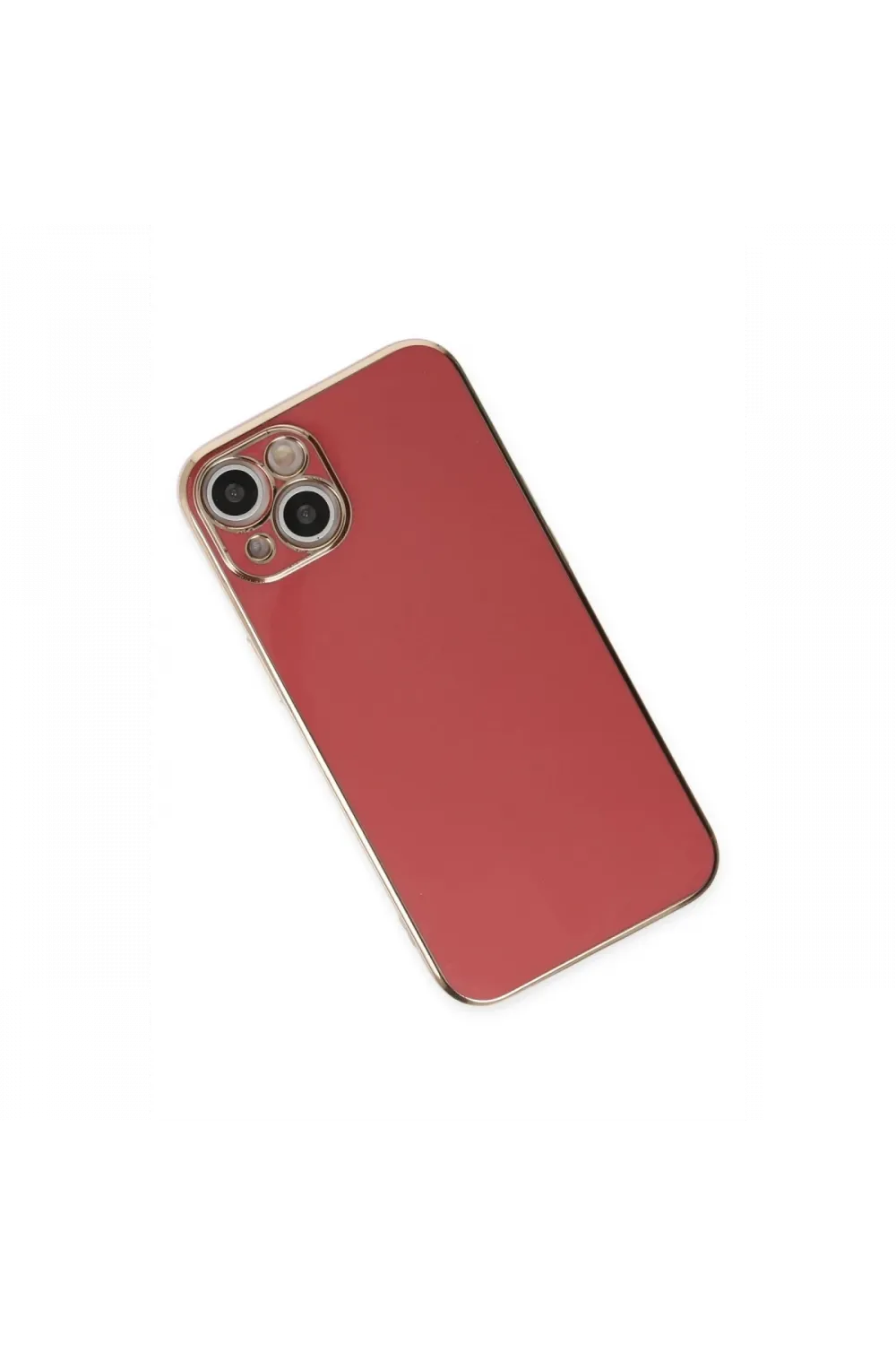 Apple iPhone 14 Kılıf Volet Silikon - Kırmızı