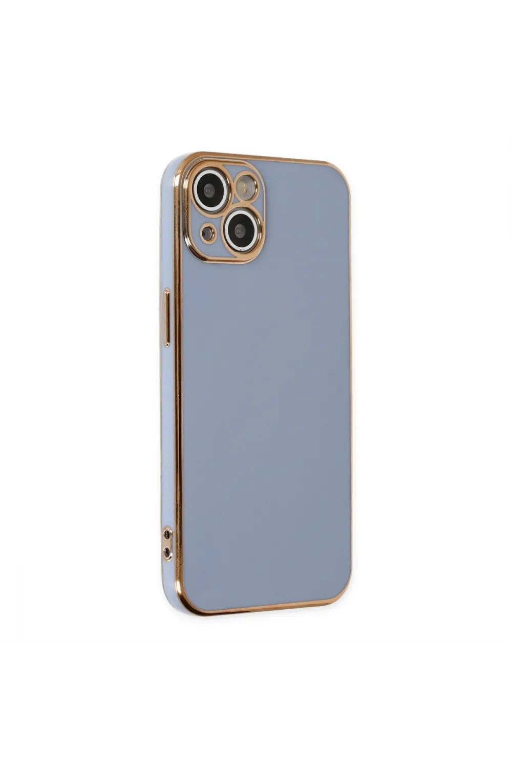 Apple İphone 14 Kılıf Volet Silikon - Mavi