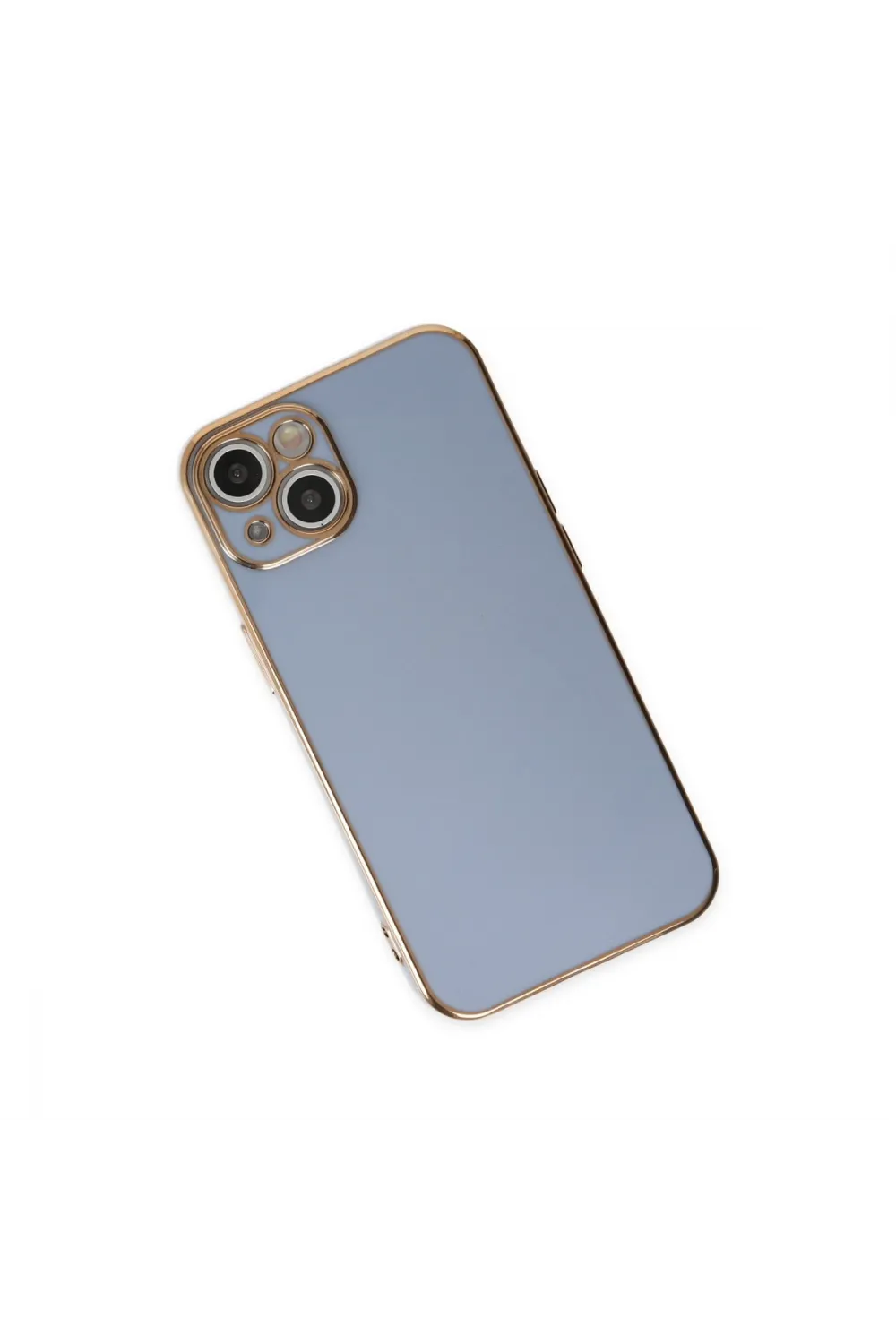 Apple İphone 14 Kılıf Volet Silikon - Mavi