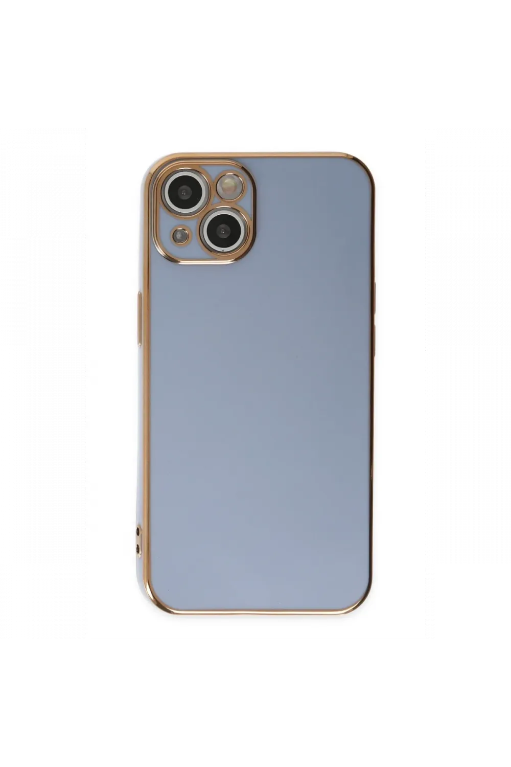 Apple iPhone 14 Kılıf Volet Silikon - Mavi