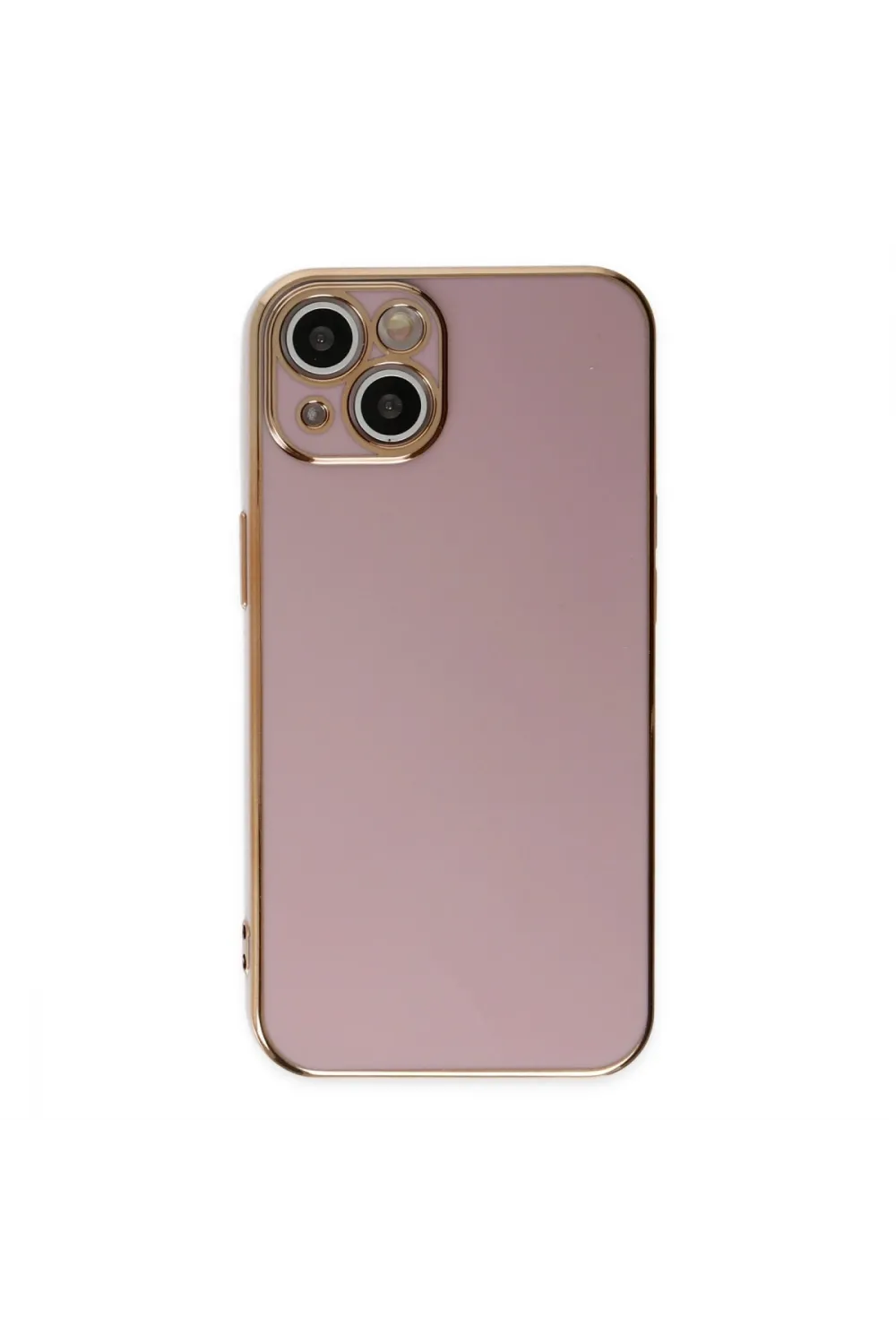 Apple İphone 14 Kılıf Volet Silikon - Mor