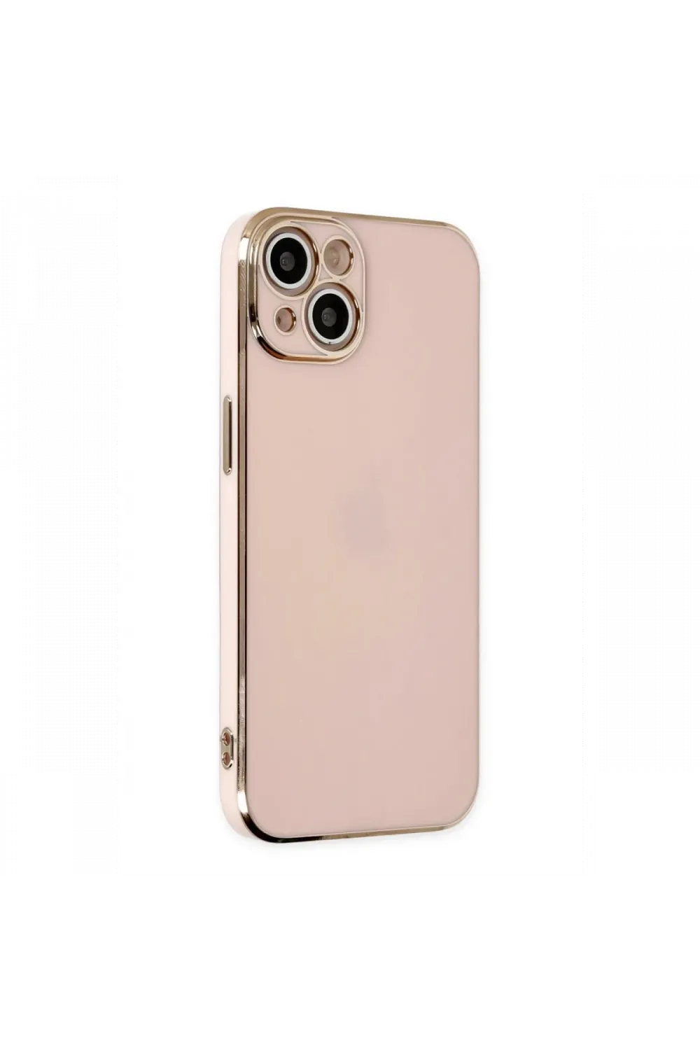 Apple iPhone 14 Kılıf Volet Silikon - Pembe