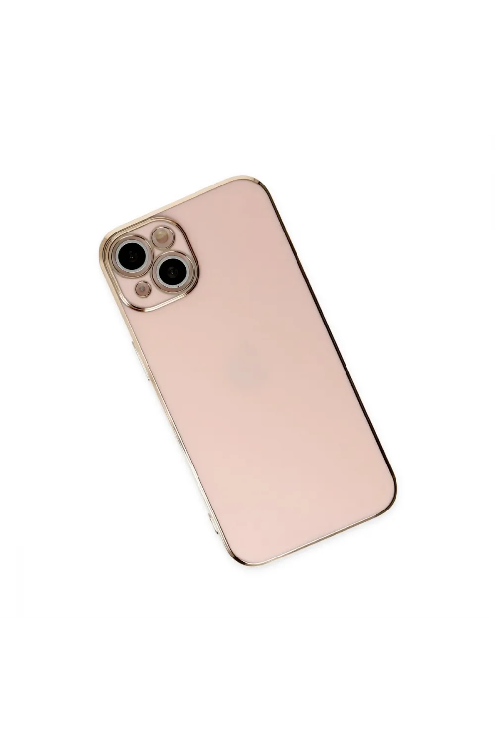 Apple İphone 14 Kılıf Volet Silikon - Pembe